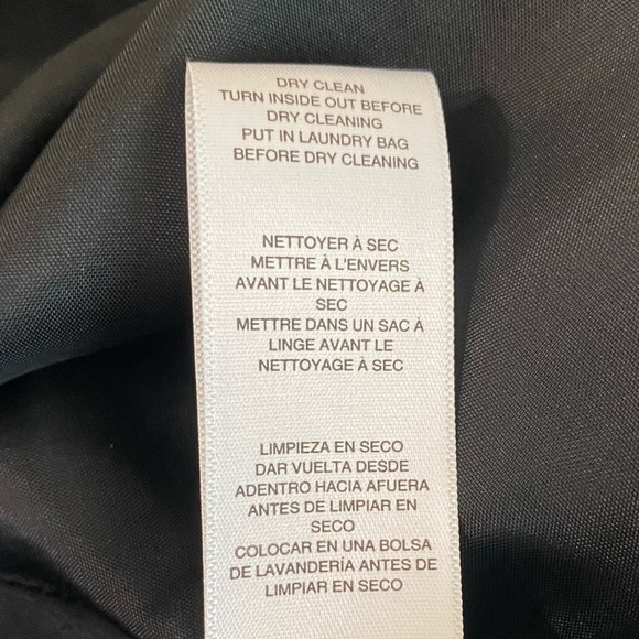 Michael Kors Womens Size 8 Crepe Sleeveless Sheath Dress Black Cream Color Block - Picture 7 of 7